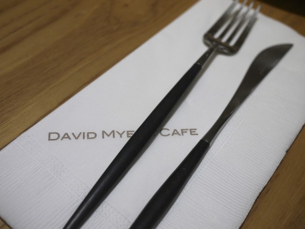 DAVID MYERS CAFEのカトラリー
