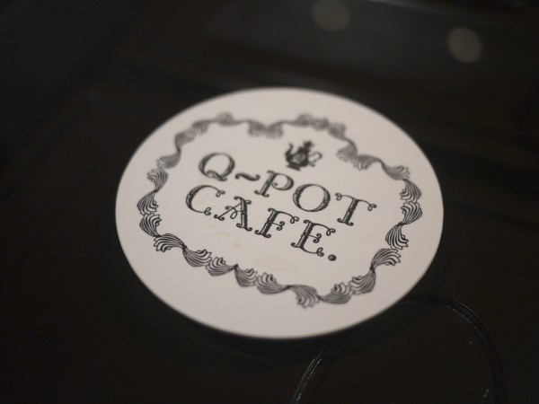 Q-pot CAFE.のコースター