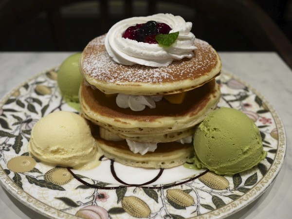 渋谷2 piece cafe Britishのパンケーキ