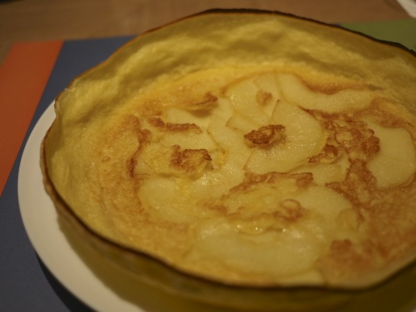 ORIGAMIのジャーマンアップルパンケーキ